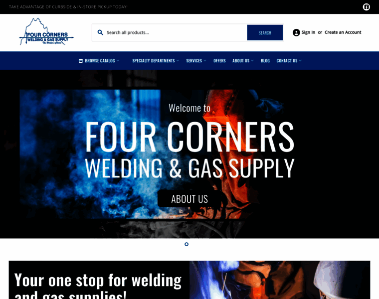 Fourcornerswelding.com thumbnail