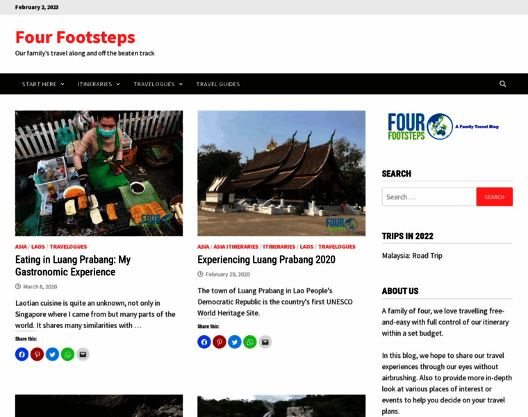 Fourfootsteps.com thumbnail