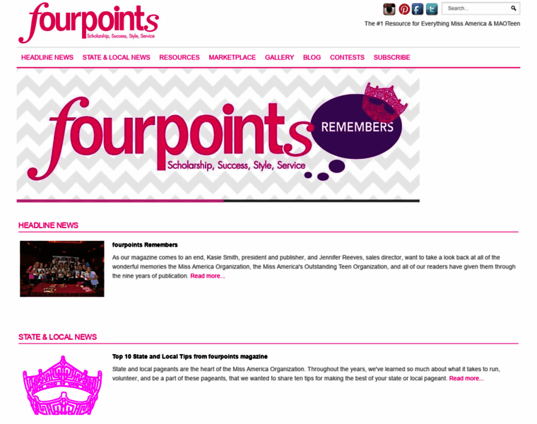 Fourpointsmagazine.com thumbnail