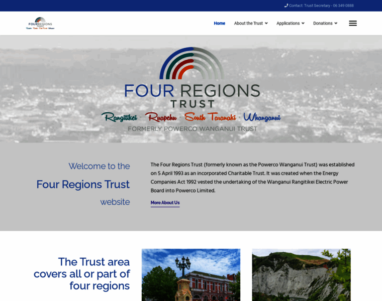Fourregionstrust.org.nz thumbnail