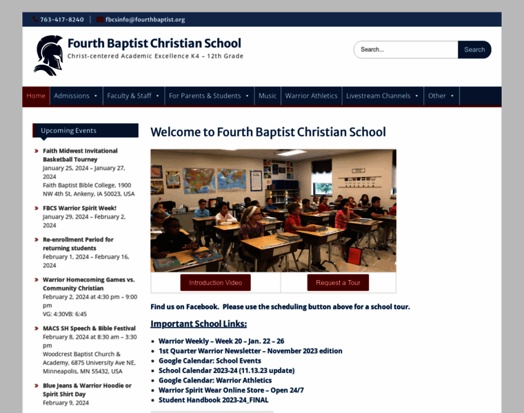 Fourthbaptistchristianschool.org thumbnail