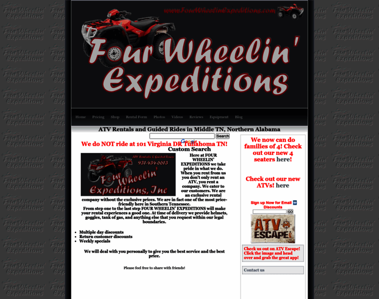 Fourwheelinexpeditions.com thumbnail
