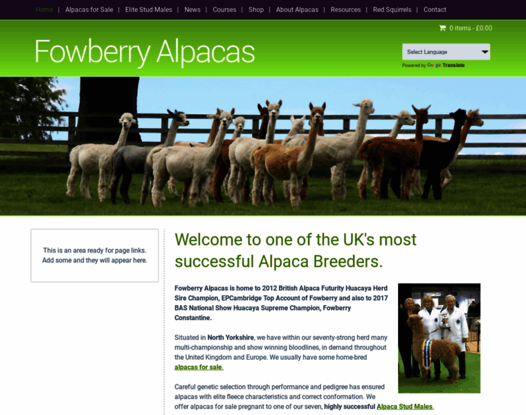 Fowberry-alpacas.com thumbnail