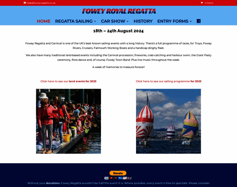Foweyroyalregatta.co.uk thumbnail
