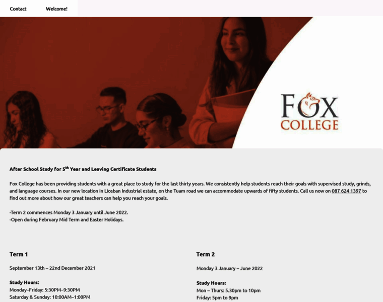 Fox-college.com thumbnail