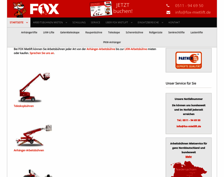Fox-mietlift.de thumbnail