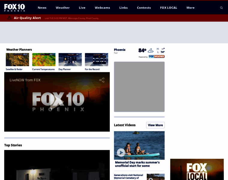 Fox10phoenix.com thumbnail