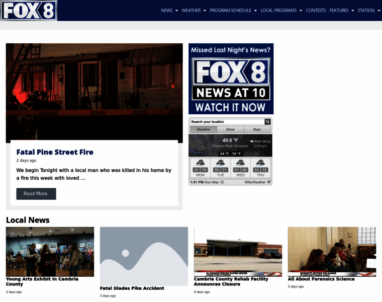 Fox8tv.com thumbnail