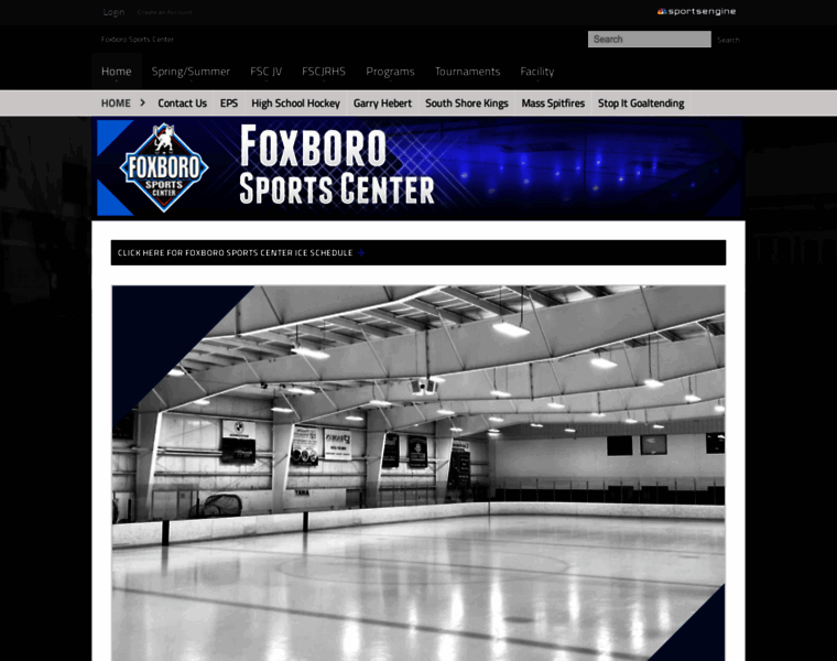 Foxborosportscenter.com thumbnail