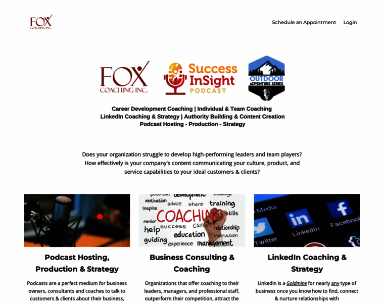 Foxcoaching.com thumbnail