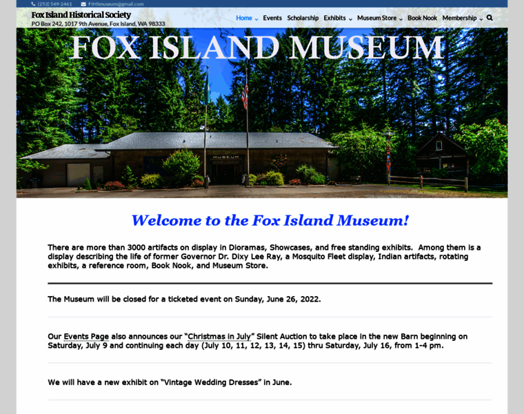 Foxislandmuseum.org thumbnail