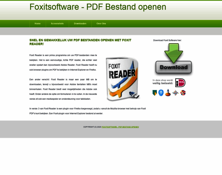 Foxitsoftware.nl thumbnail