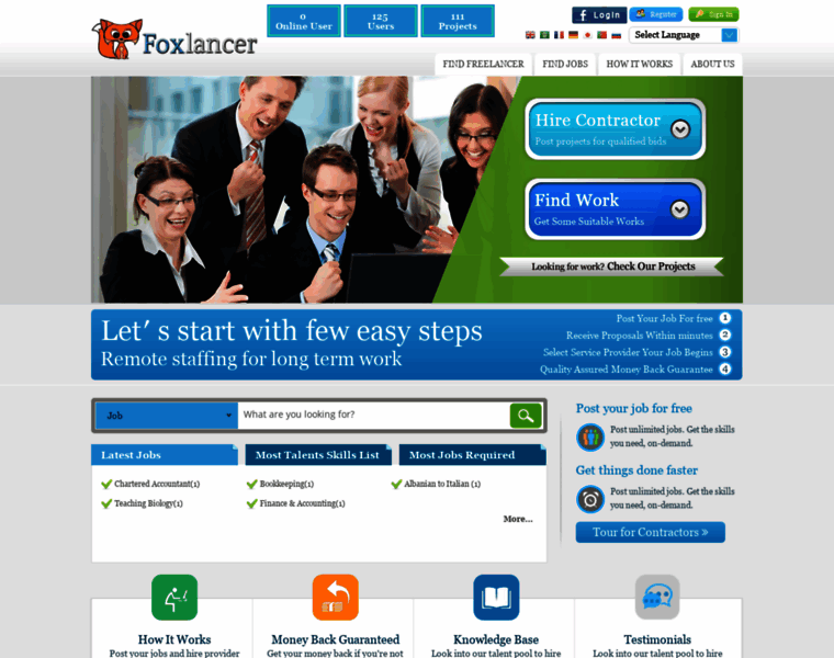 Foxlancer.com thumbnail