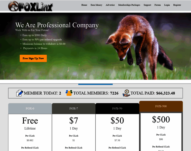 Foxlinx.com thumbnail