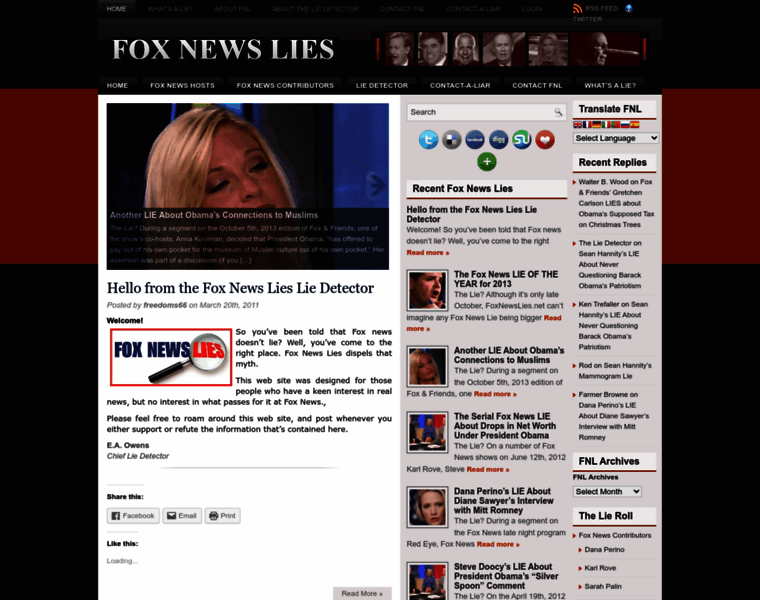 Foxnewslies.net thumbnail