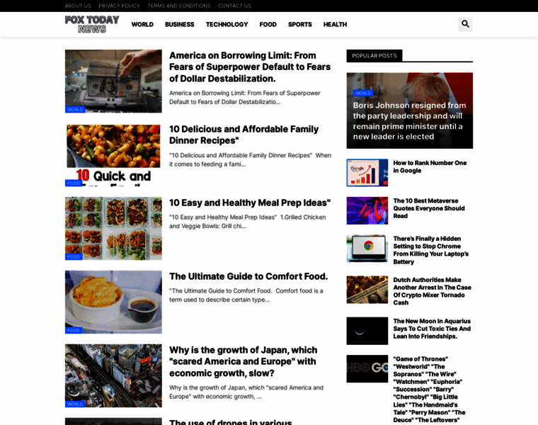 Foxtodaynews.org thumbnail