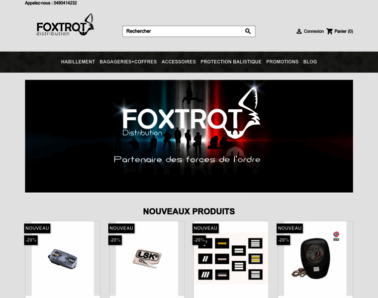 Foxtrot-distribution.com thumbnail