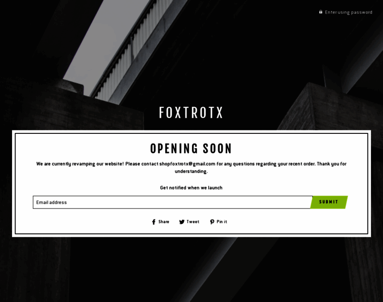 Foxtrotx.com thumbnail