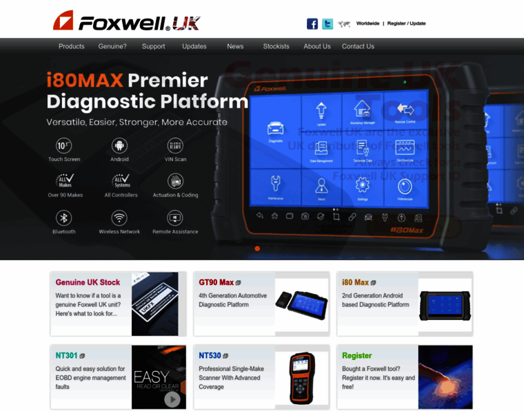 Foxwelluk.co.uk thumbnail