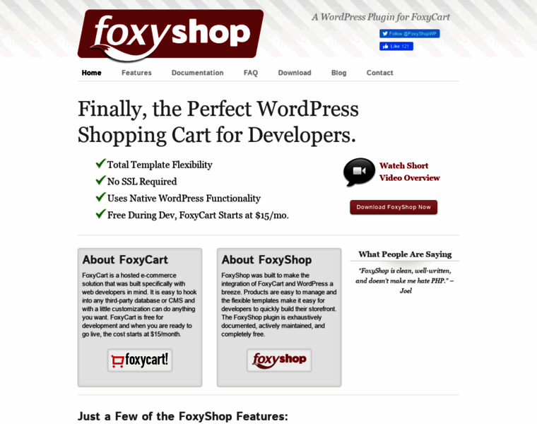 Foxy-shop.com thumbnail