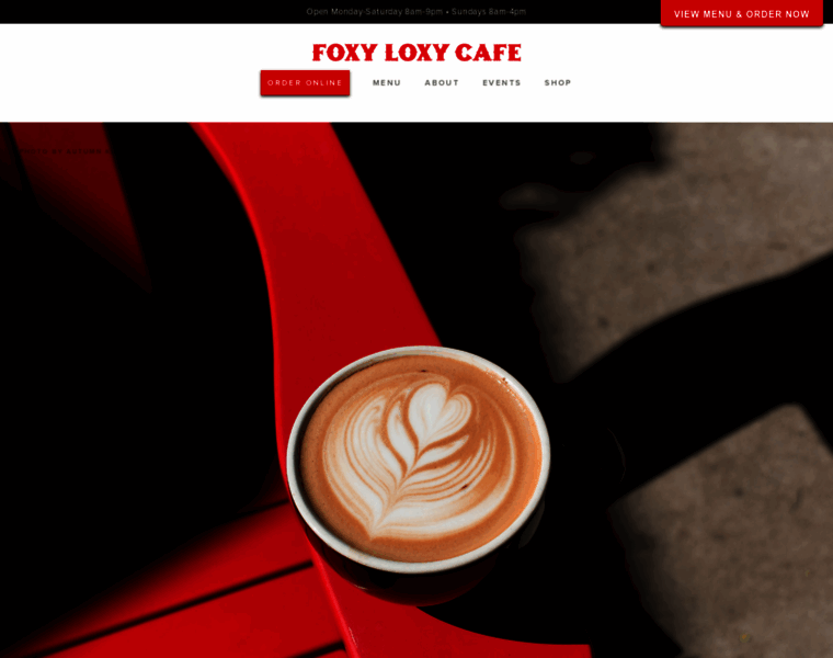 Foxyloxycafe.com thumbnail