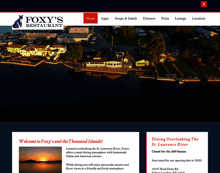 Foxys1000islands.com thumbnail