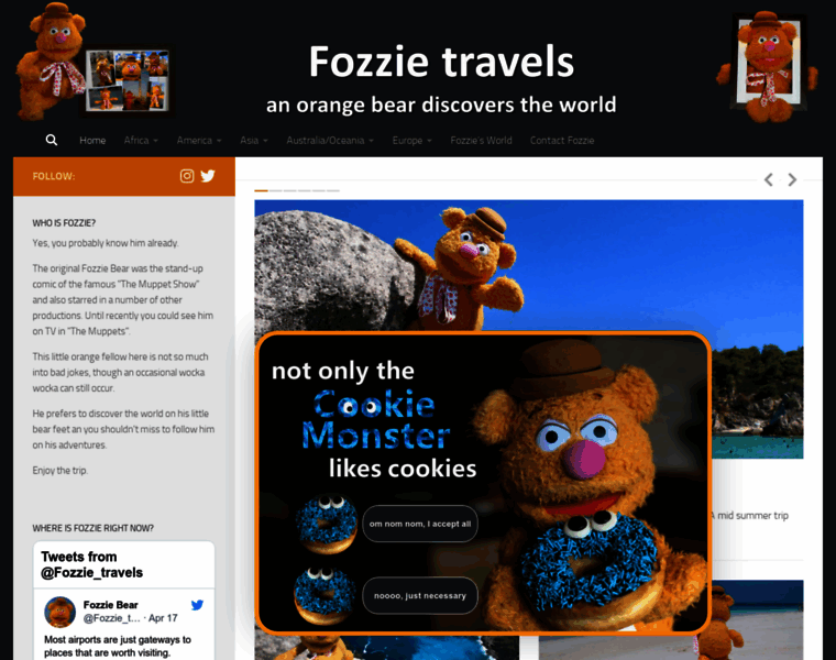 Fozzie-travels.com thumbnail