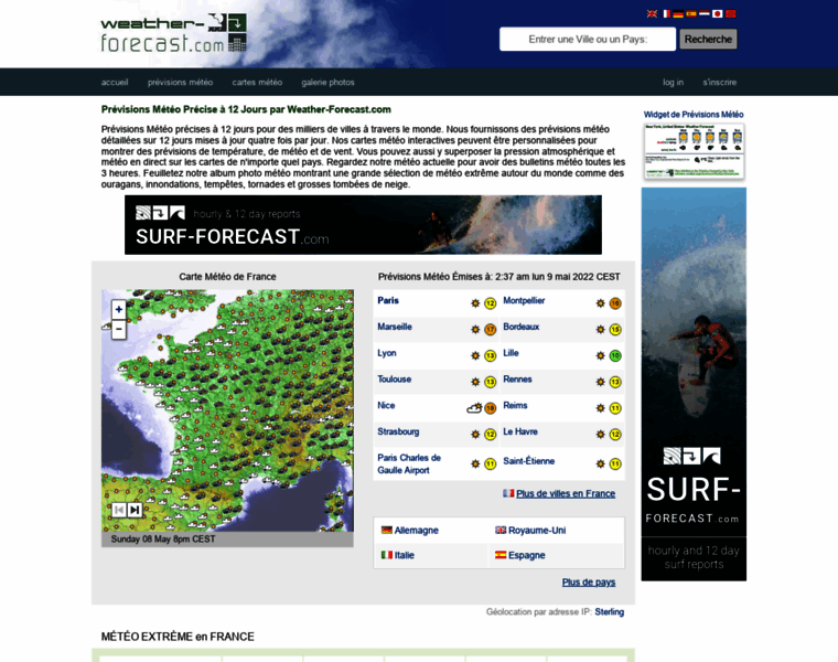 Fr.weather-forecast.com thumbnail
