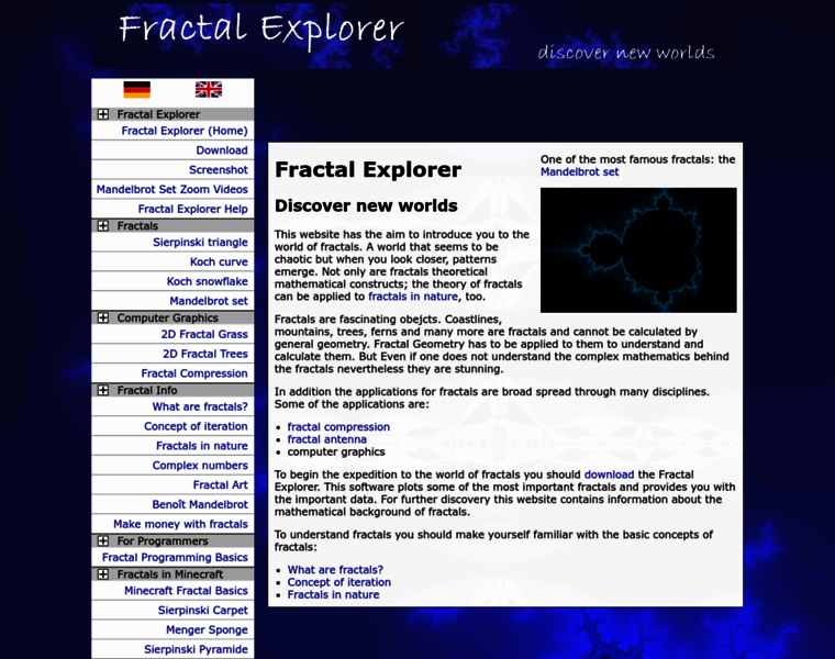 Fractal-explorer.com thumbnail
