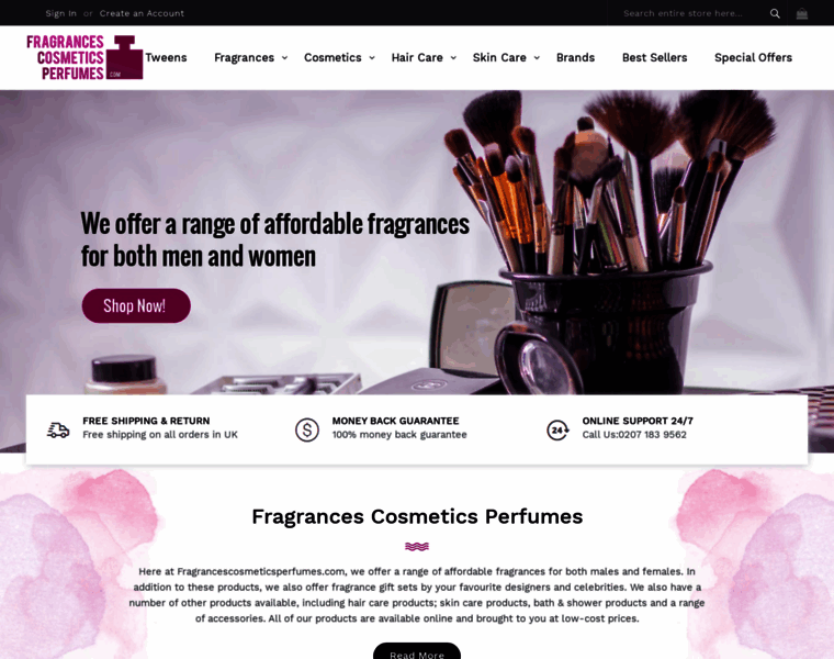Fragrancescosmeticsperfumes.com thumbnail