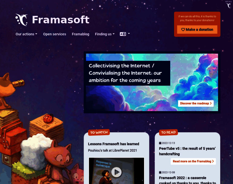 Framasoft.com thumbnail