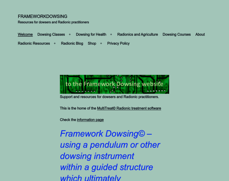 Frameworkdowsing.co.uk thumbnail