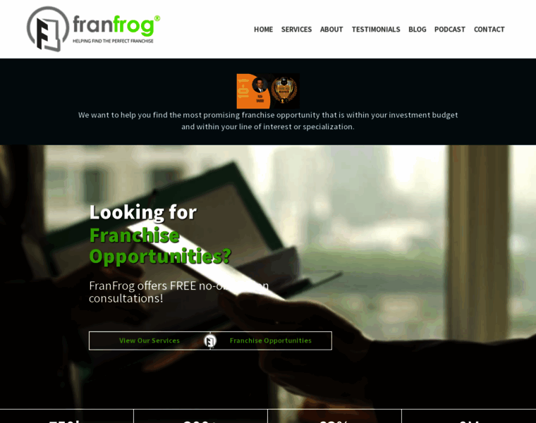 Fran-frog.com thumbnail