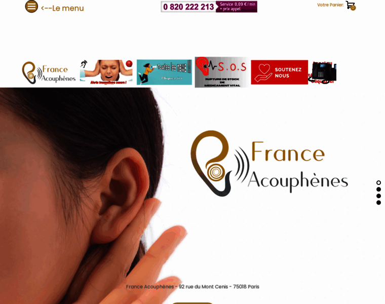 France-acouphenes.fr thumbnail