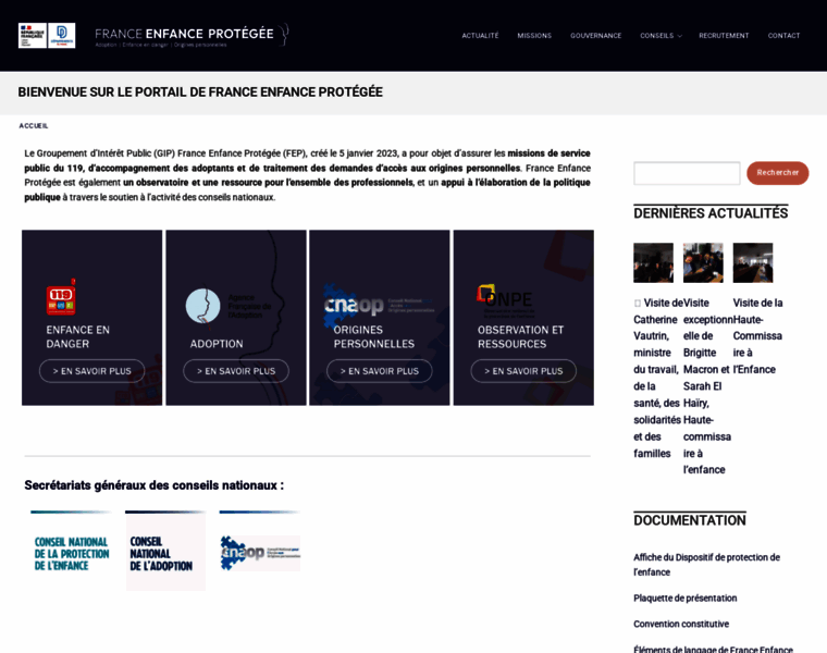 France-enfance-protegee.fr thumbnail
