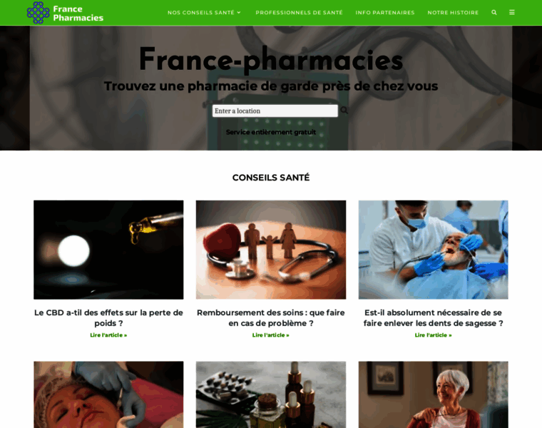 France-pharmacies.fr thumbnail