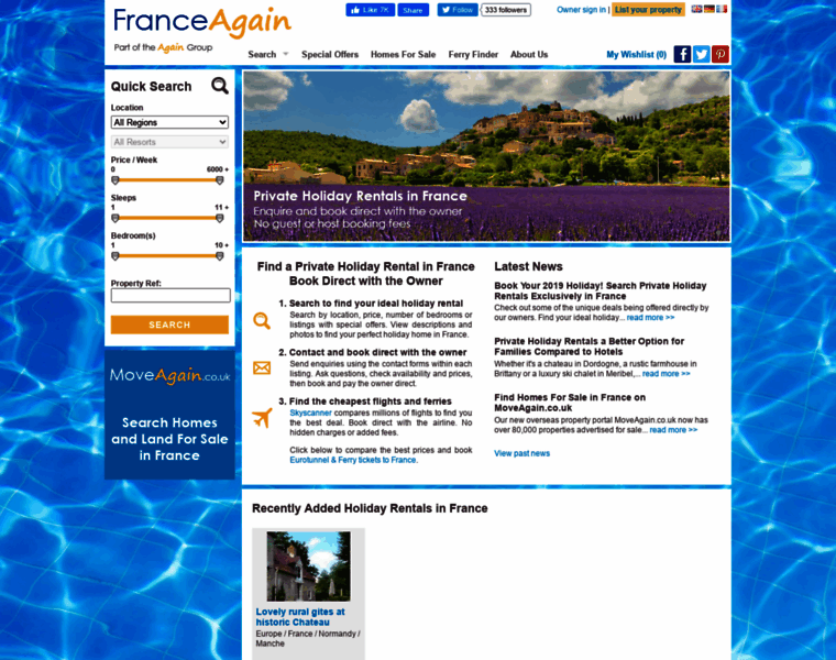 Franceagain.co.uk thumbnail