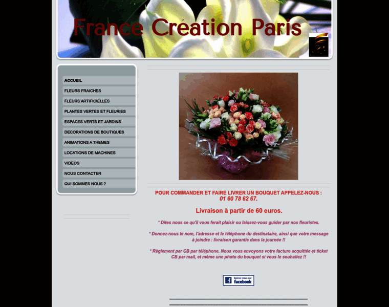 Francecreationparis.com thumbnail