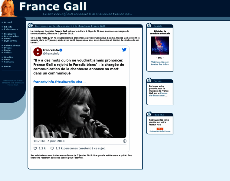 Francegall.net thumbnail