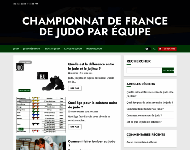 Francejudoequipe1d2014.fr thumbnail