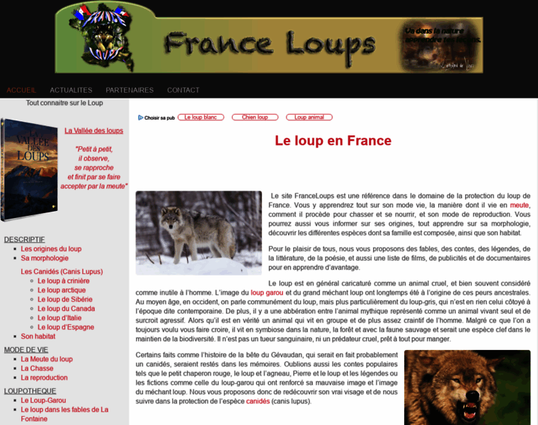 Franceloups.fr thumbnail