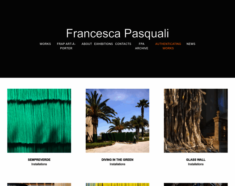 Francescapasquali.com thumbnail