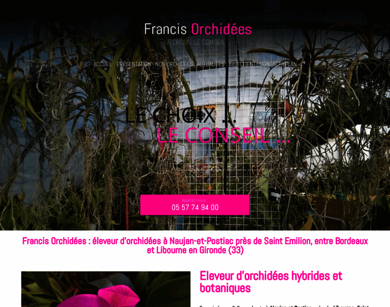 Francis-orchidee.fr thumbnail
