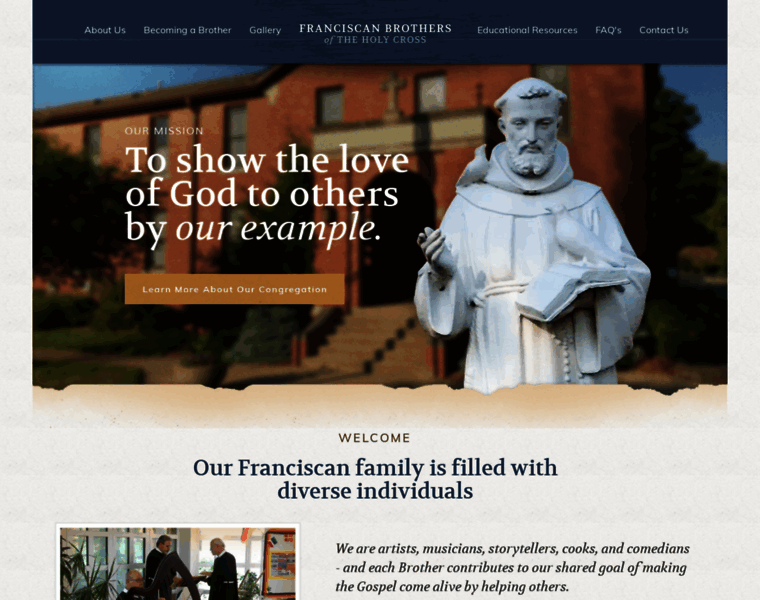 Franciscanbrothers.net thumbnail