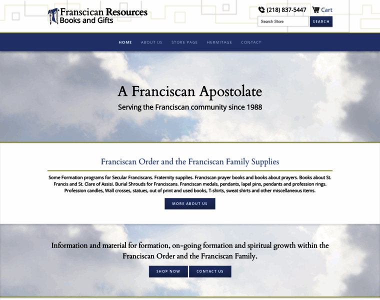 Franciscanresources.com thumbnail