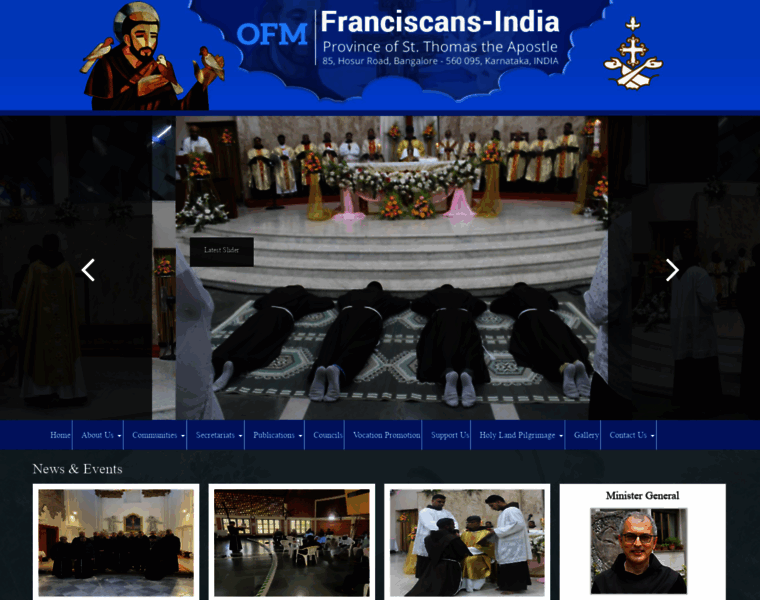 Franciscansindia.com thumbnail