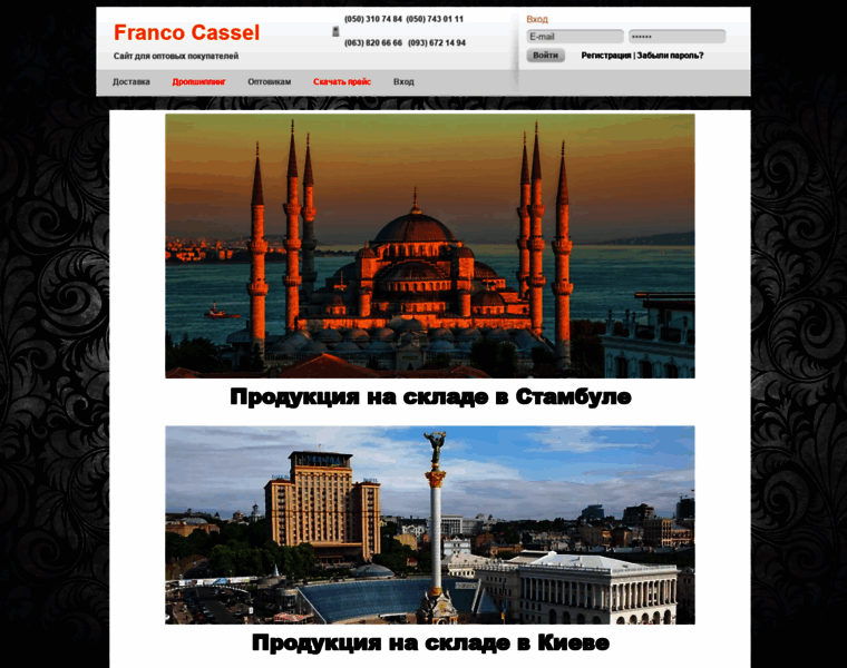 Francocassel.kiev.ua thumbnail
