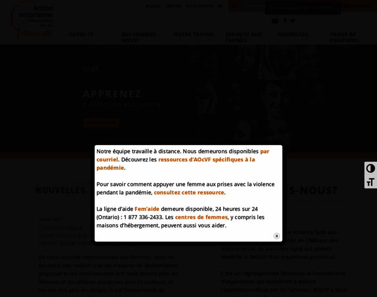 Francofemmes.org thumbnail