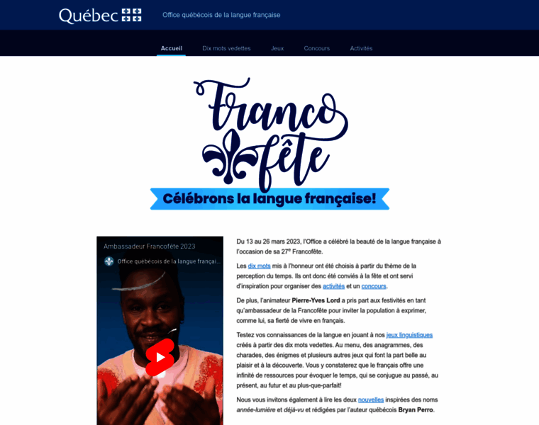 Francofete.qc.ca thumbnail