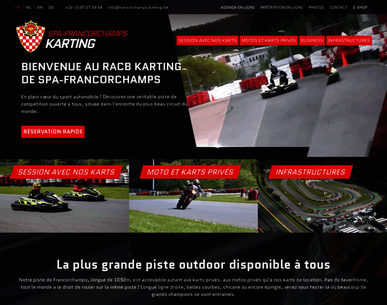 Francorchamps-karting.be thumbnail